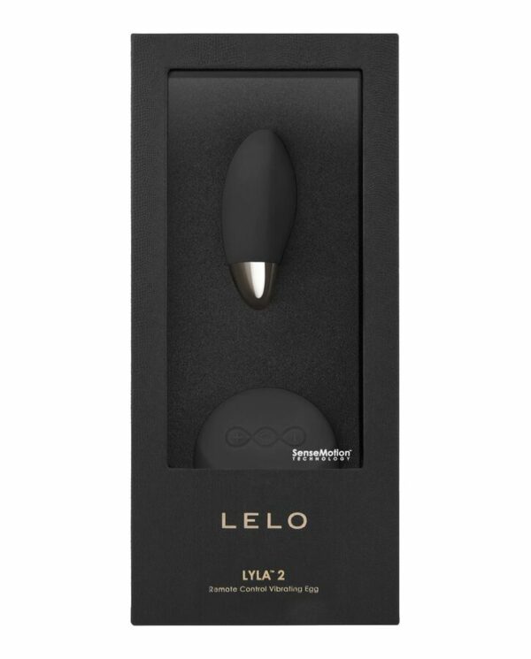 LELO - LYLA 2 INSIGNIA DESIGN EDITION HUEVO-MASAJEADOR NEGRO Pretty Sexy Things